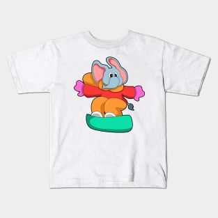 Elephant at Snowboarding with Snowboard Kids T-Shirt